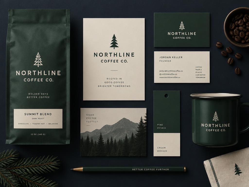 Demonstration preview: Northline Coffee Co.